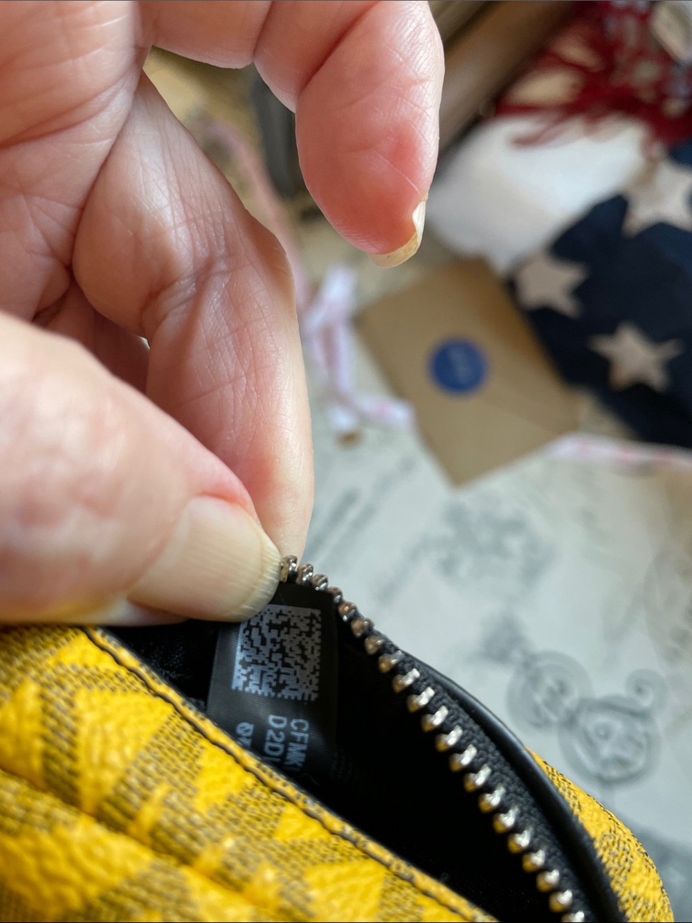 Michael Kors Yellow MK Monogram Mini Backpack - Picture 3 of 11